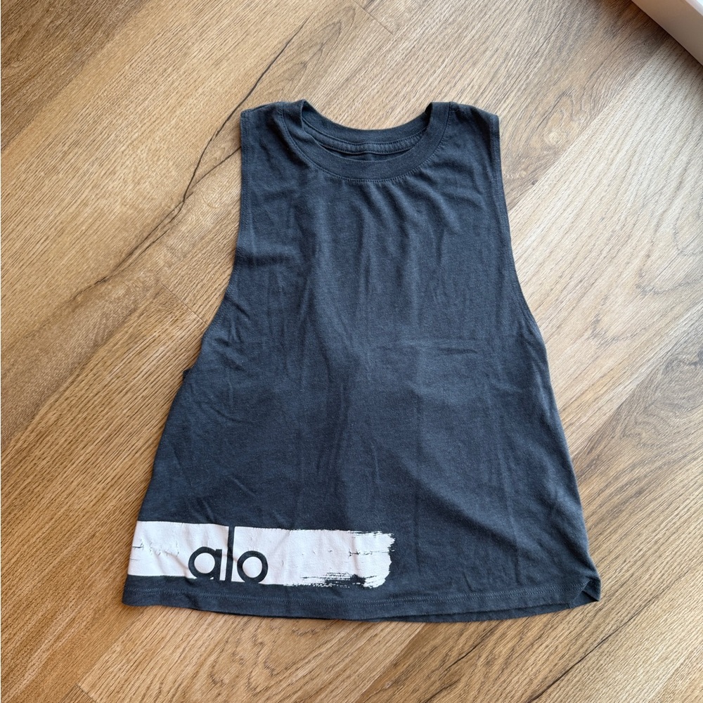 ALO Yoga Grey Tank XS